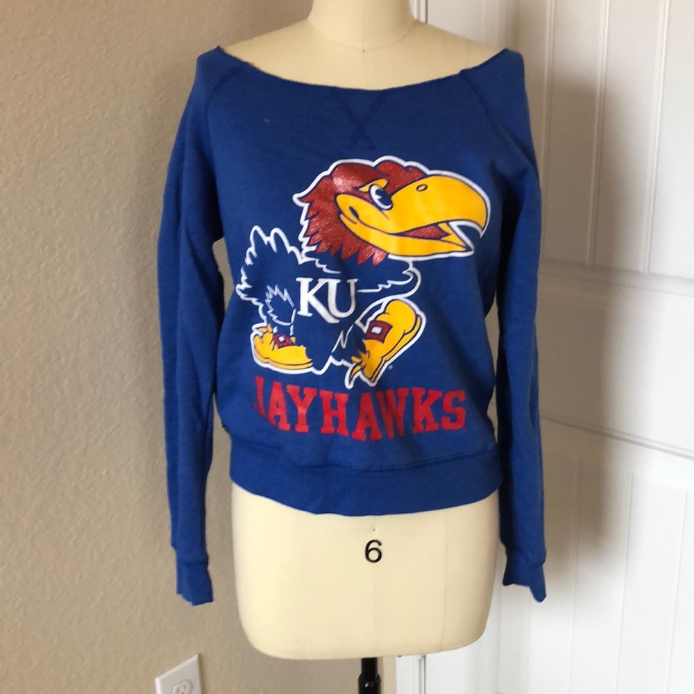 KU Blue Sweatshirt size s
